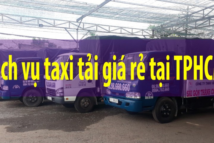 Dịch vụ taxi tải giá rẻ